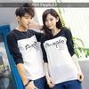 Gambar Kaos Lengan Panjang | Kaos Pasangan | Kaos Keren | couple pusple dari koleksi baju couple Kab. Sleman 3 Tokopedia