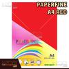 Gambar Paperfine Kertas HVS Warna A4 Red Merah / Isi 25 Lembar dari The Kingdom Shop Jakarta Utara 1 Tokopedia