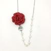 Gambar Gift Set-Kalung Bunga Mawar-Necklace Leather-Aksesoris Handmade dari Effie Flower Jakarta Selatan 1 Tokopedia