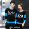 Gambar Baju Lengan Panjang | baju Pasangan | Kaos Murah | couple ACDC dari koleksi baju couple Kab. Sleman 2 Tokopedia