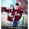 Gambar Baju Lengan Panjang | sweater kekinian | Kaos Murah | couple you me dari koleksi baju couple Kab. Sleman 2 Tokopedia