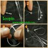 Gambar Loop pin isi 1000 pcs lock pin / string pin dari Raja Cetak Kab. Sleman 3 Tokopedia