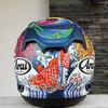 Gambar Arai Astral-X Oriental flat blue dari premium helmet Kab. Klaten 3 Tokopedia