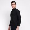 Gambar VM Kemeja Polos Panjang Hitam Kemeja Formal Slimfit - Hitam, M dari VM VanMarvell Jakarta Utara 2 Tokopedia