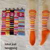 Gambar Kaos kaki anak salur-salur sepaha Joel - pink tua dari Ag Collection Jakarta Utara 3 Tokopedia