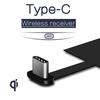 Gambar Qi wireless receiver type c charger android konektor dari SMARTSHOP 727 Jakarta Barat 1 Tokopedia