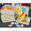 Gambar Mainan Edukatif / Puzzle Kayu / Jigsaw Puzzle 16 Pcs Lucu - PESAWAT dari Jaya Multi Kreasi Kota Bekasi 1 Tokopedia