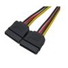 Gambar Kabel Power Sata 15pin Male To Dual Sata 15pin Female Splitter Cabang dari pusatdivx Kota Surabaya 5 Tokopedia