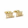 Gambar Cufflinks Manset Kancing Kemeja French Cuff 3D INITIAL CUSTOM CUFFLINK - silver dari House of Cuff Jakarta Barat 3 Tokopedia