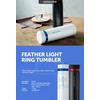 Gambar LocknLock - Termos Air Minum Feather Ring 450ML (LHC4131BKB) - Black Red dari LocknLock Official 2 Tokopedia