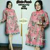 Gambar Atasan Wanita Modern Terbaru Tunik Batik Tunic Gloria Size s/d Jumbo - Merah Muda, XS dari Batik Furry Kota Pekalongan 2 Tokopedia