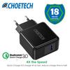 Gambar CHOETECH Q3002 Quick Charge 3.0 18W USB Wall Charger FAST CHARGING dari CHOETECH INDONESIA Jakarta Utara 1 Tokopedia