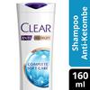 Gambar Clear Shampo Anti Ketombe Complete Soft Care 160ml dari Unilever Official Store Kab. Tangerang 1 Tokopedia