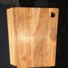 Gambar Talenan kayu jati 30x20 wooden cutting board jati kotak dari kulodereng Kota Batu 4 Tokopedia