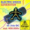 Gambar 400KV Electric Shock Generator High Voltage Tegangan Tinggi Boost Stun dari Golden Dream Kota Medan 1 Tokopedia