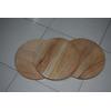 Gambar talenan kayu 30cm bulat medium 30cm kayu mahoni wooden cutting board dari kulodereng Kota Batu 2 Tokopedia