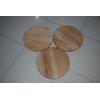 Gambar talenan kayu 30cm bulat medium 30cm kayu mahoni wooden cutting board dari kulodereng Kota Batu 3 Tokopedia