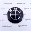 Gambar Emblem Stir BMW Full Black Hitam 45mm dari jogjaauto Kab. Sleman 3 Tokopedia