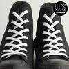 Gambar KipzKapz F2 White 90cm 115cm 140cm 160cm Tali Sepatu Flat Shoelace - 90cm dari KipzKapz Jakarta Pusat 4 Tokopedia