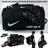 Gambar tas travel bag nike sports olahraga fitness gym futsal bola ready - Hitam dari hikmat prana store Kota Bandung 1 Tokopedia