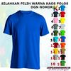 Gambar KAOS POLOS DEWASA COMBED 30S SIZE S-M-L dari KAOS POLOS ANAK BDG Kab. Bandung 2 Tokopedia