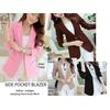 Gambar SIDE POCKET BLAZER dari Ichelle Store Jakarta Barat 4 Tokopedia