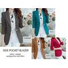 Gambar SIDE POCKET BLAZER dari Ichelle Store Jakarta Barat 2 Tokopedia
