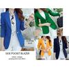 Gambar SIDE POCKET BLAZER dari Ichelle Store Jakarta Barat 3 Tokopedia