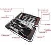 Gambar Nail Art Alat Manicure Pedicure Set Perawatan Kulit Gunting Kuku 12pcs dari lbagstore Kota Depok 3 Tokopedia