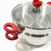 Gambar Panci Kukus Serbaguna Supra 32cm Susun 2 Stainlees Steel (00313.00005) - Gagang Merah dari LeoOnlineShopping Jakarta Barat 4 Tokopedia