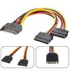Gambar Kabel Power Sata 15pin Male To Dual Sata 15pin Female Splitter Cabang dari pusatdivx Kota Surabaya 2 Tokopedia