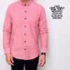 Gambar Kemeja Polos Pria Pink Simple | Baju Pria Lengan Panjang Polos - M dari ALJOSA Kota Tangerang 1 Tokopedia