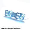 Gambar Jam Digital LED 6609 Biru / watch dari Warunglistrik Jakarta Pusat 2 Tokopedia