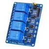 Gambar Relay 4 Channel dengan optocoupler - 5V - AC 250V-10A DC30V-10A dari Toko Raspberry Pi Kab. Bandung Barat 3 Tokopedia