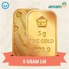 Gambar UD - Emas Batangan LM Antam 24K Berat 5 Gram - Terima Buybacka dari Usahadinar Jakarta Timur 1 Tokopedia