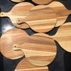 Gambar Talenan Kayu Bulat Pizza 25cm Talenan Kayu Jati dari kulodereng Kota Batu 5 Tokopedia