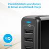 Gambar PowerPort 4 40W USB Wall Charger Black A2142J12 - Putih dari Anker Indonesia Jakarta Utara 5 Tokopedia