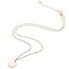 Gambar kalung simpel bulat small round thin simple necklace jka159 - gold dari Oila Jakarta Pusat 1 Tokopedia