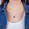 Gambar kalung simpel bulat small round thin simple necklace jka159 - gold dari Oila Jakarta Pusat 4 Tokopedia