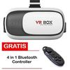 Gambar VR Box VR02 Virtual Reality with Bluetooth Remote Controller ORIGINAL - VR Box + Remote dari ichangates Jakarta Timur 1 Tokopedia