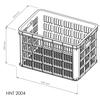 Gambar Container 2004 Hanata P620 x L430 x T380mm Keranjang Industri dari yjk plastik Jakarta Barat 2 Tokopedia
