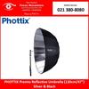 Gambar Phottix Premio Reflective Umbrella (120cm/47") Silver & Black dari Focus Nusantara Jakarta Pusat 1 Tokopedia