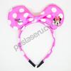 Gambar Bando Lucu Pita Besar Minnie Mouse - Pink Tua dari PestaSeru Jakarta Utara 3 Tokopedia