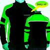 Gambar jaket motor polos ojol hitam hijau - Hitam, XL dari jaketgrosirindo Kab. Bekasi 2 Tokopedia