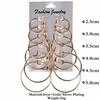Gambar ANTING BULAT BULET HOOP HOOPS KOREA 1 SET 6 PASANG - varian 1 dari Yiling Online Shop Jakarta Barat 3 Tokopedia