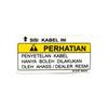 Gambar Label CBS Caution 87514K25600 dari Honda Cengkareng Kota Tangerang 1 Tokopedia