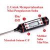 Gambar TP101 Digital Termometer Masak Suhu Air Masakan Obat Dapur Thermometer - TP101 Pena dari Rumix Jakarta Utara 6 Tokopedia