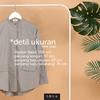 Gambar Kemeja Aiko - Abu-abu dari SOKAcraft Jakarta Barat 5 Tokopedia