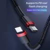 Gambar KABEL DATA TYPE-C TO TYPE-C BASEUS PD 2.0 60W FAST CHARGE (20V 3A) 2M - Merah dari Baseus Official Store Jakarta Utara 3 Tokopedia