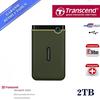 Gambar Transcend StoreJet 25M3 2TB - HDD / HD / Hardisk External Antishock - Military Green dari Trinity Plaza Jakarta Barat 4 Tokopedia